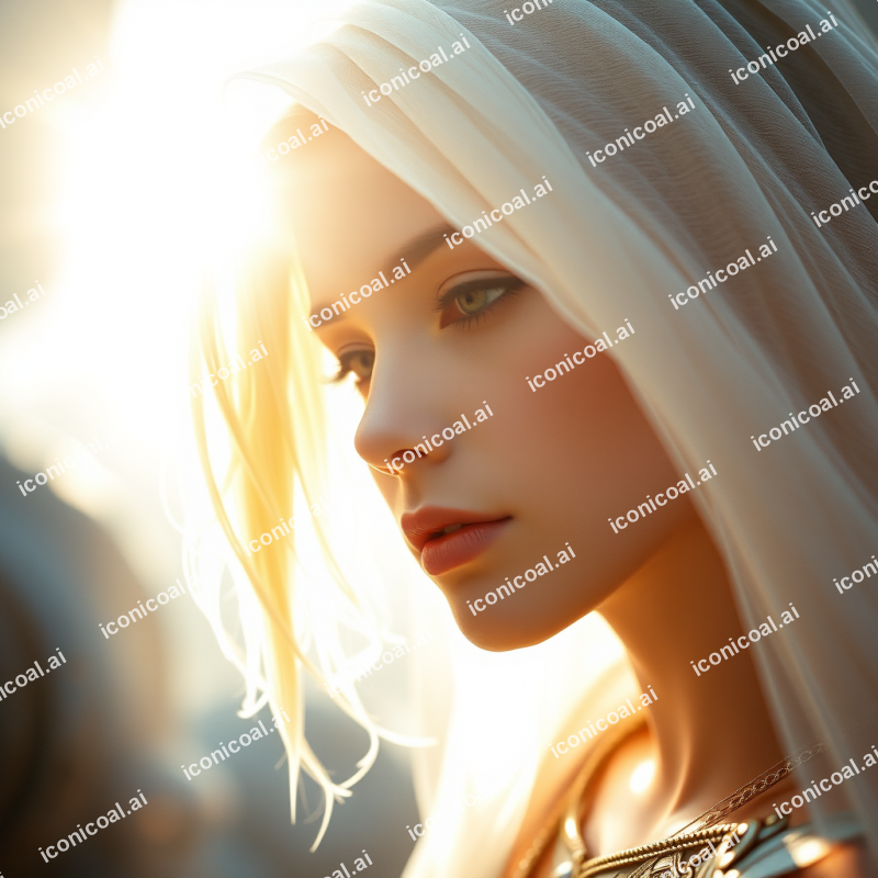 Beautiful Fantasy-sci-fi Scene