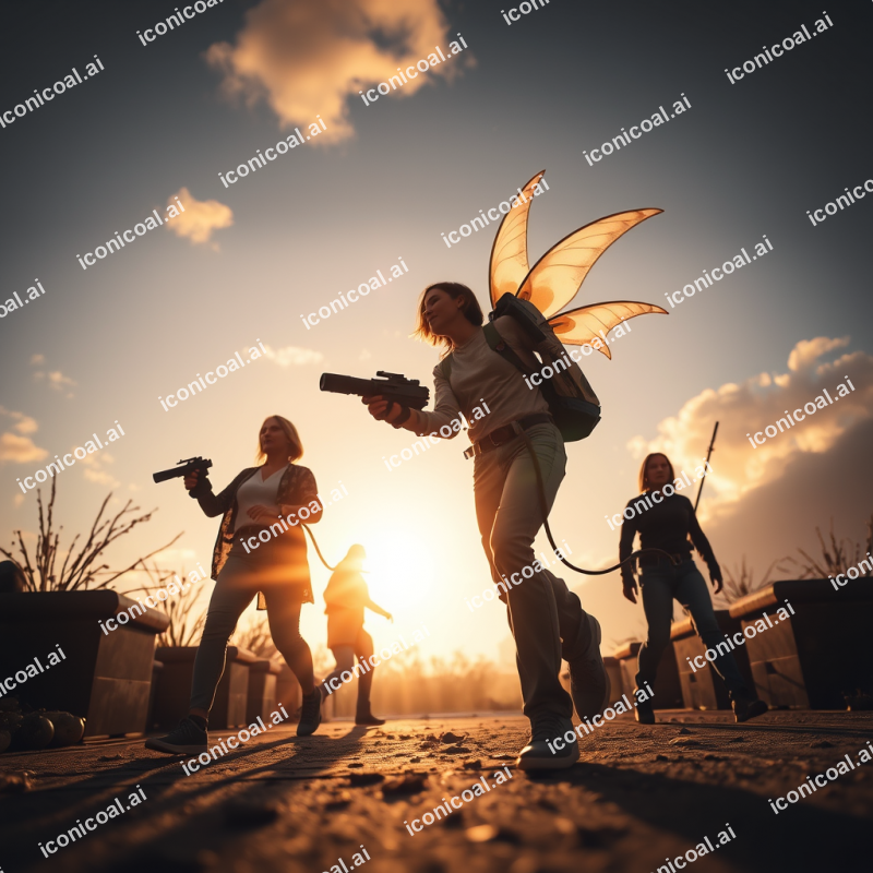 Beautiful Fantasy-sci-fi Scene