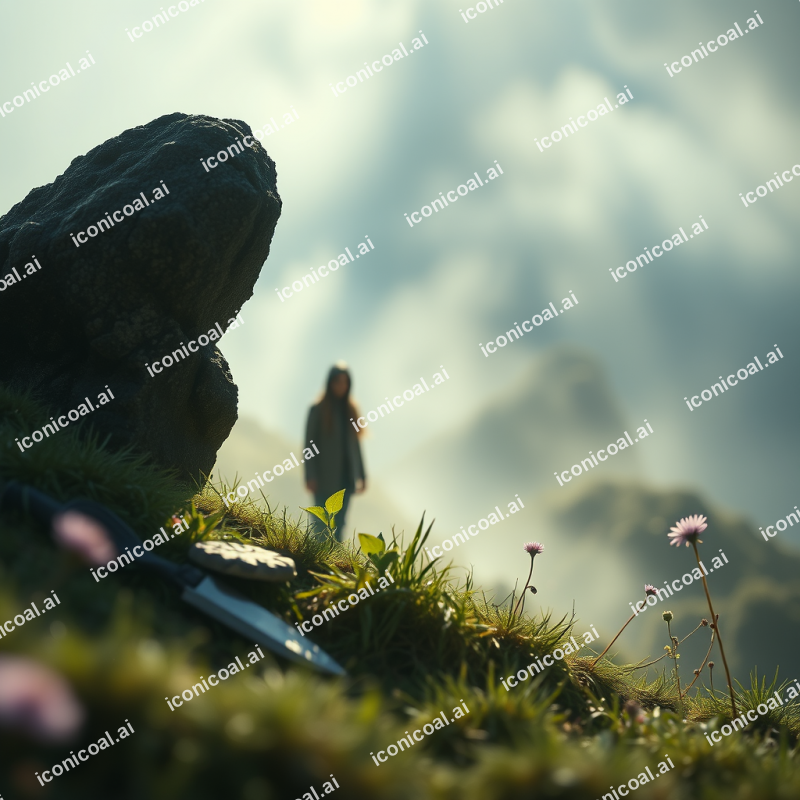 Beautiful Fantasy-sci-fi Scene