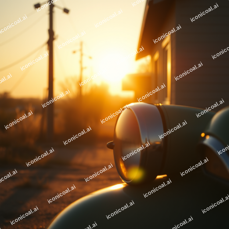 Beautiful Vintage-retro Scene