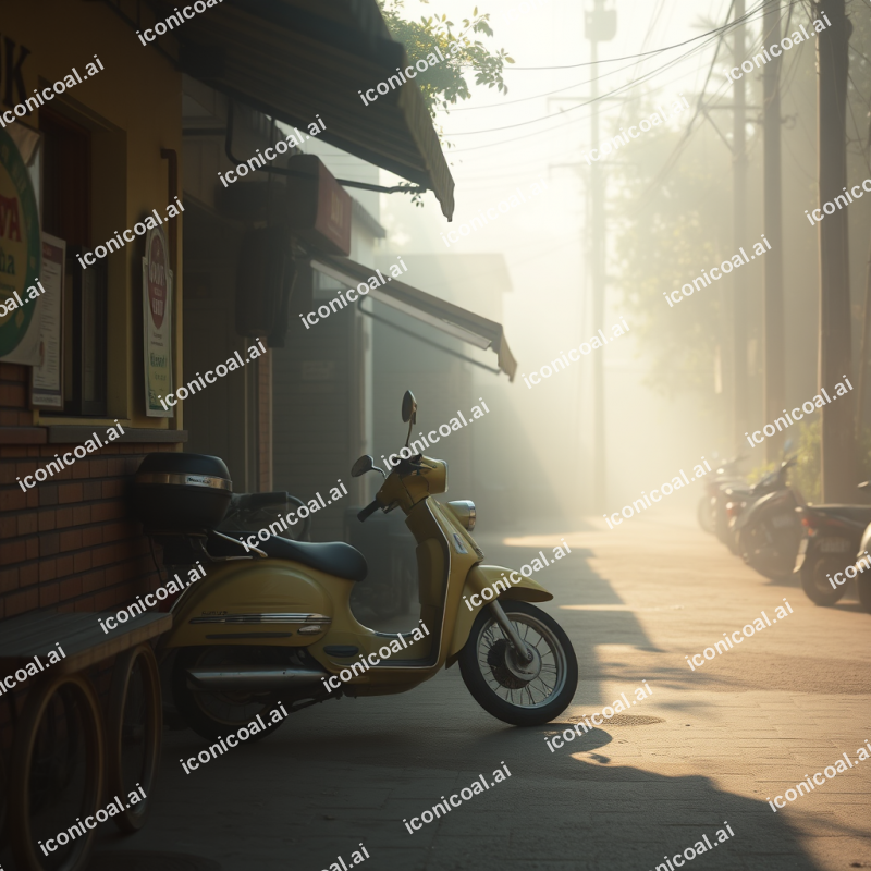 Beautiful Vintage-retro Scene