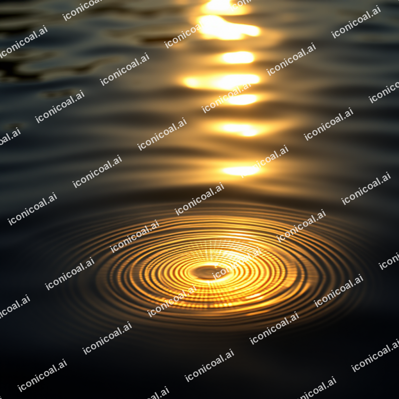 Cymatics Patterns In Water From Sound Frequencies