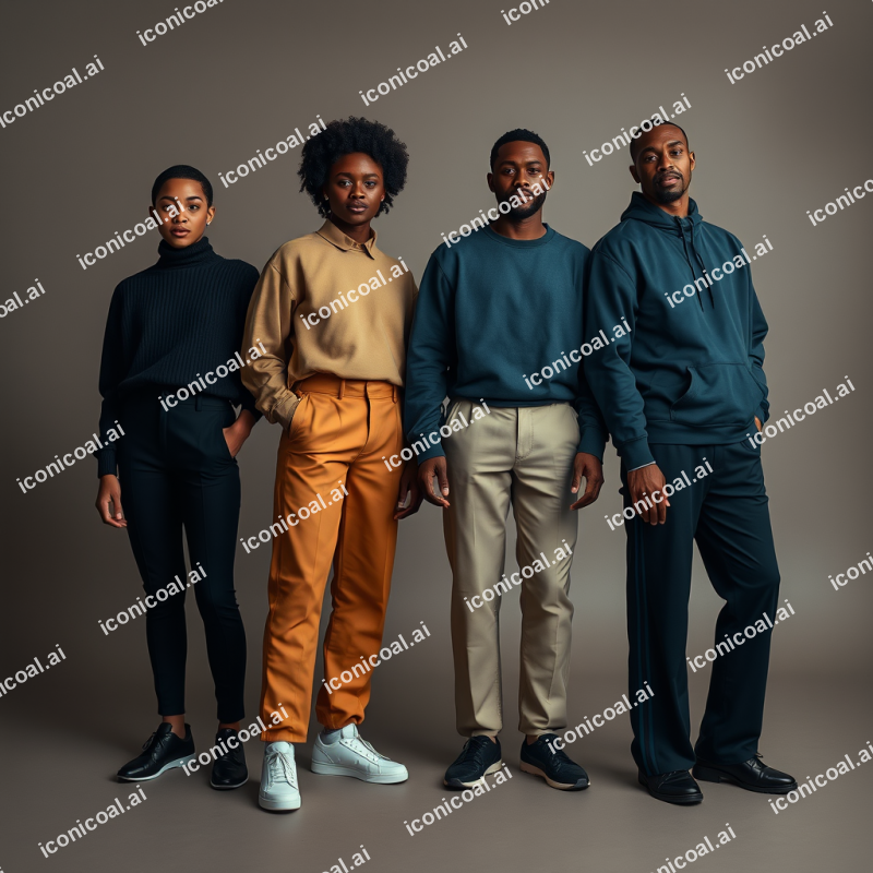 Diverse Models In Inclusive Adaptive Clothing Campaign Style