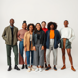 Diverse Models In Inclusive Adaptive Clothing Campaign Style