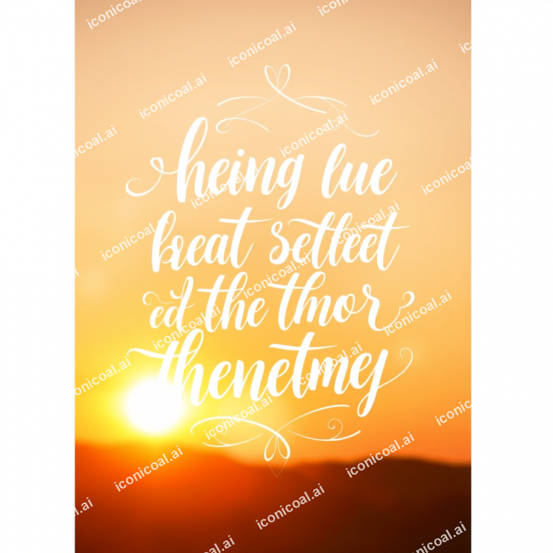 Hand-lettering Calligraphy Artwork Inspirational Quote De...