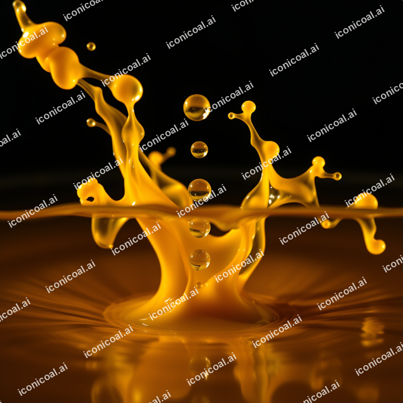 Ink Drops Dispersing In Water Creating Organic Tendrils