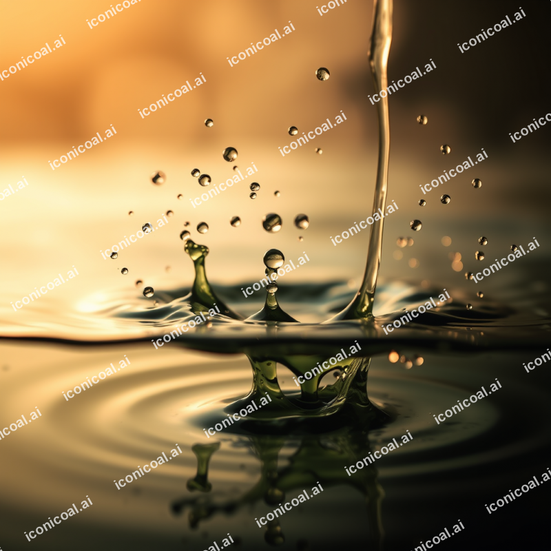 Ink Drops Dispersing In Water Creating Organic Tendrils