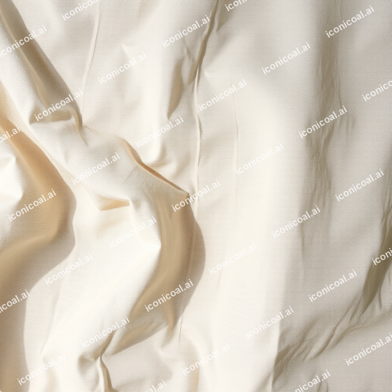 Natural Linen Fabric Texture Cream Neutral Background
