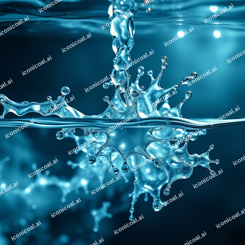 Oil And Water Separation Creating Psychedelic Cellular St...