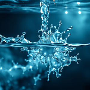 Oil And Water Separation Creating Psychedelic Cellular St...