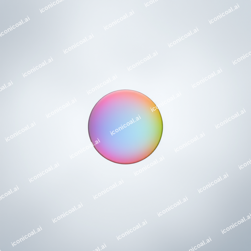 Oxidized Titanium Showing Spectrum Color Bands