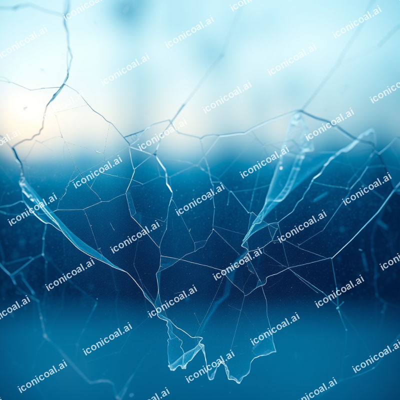 Polarized Light Through Stressed Plastic Showing Stress L...