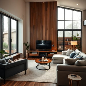 Smart Home Devices Connected Living Room Modern Lifestyle