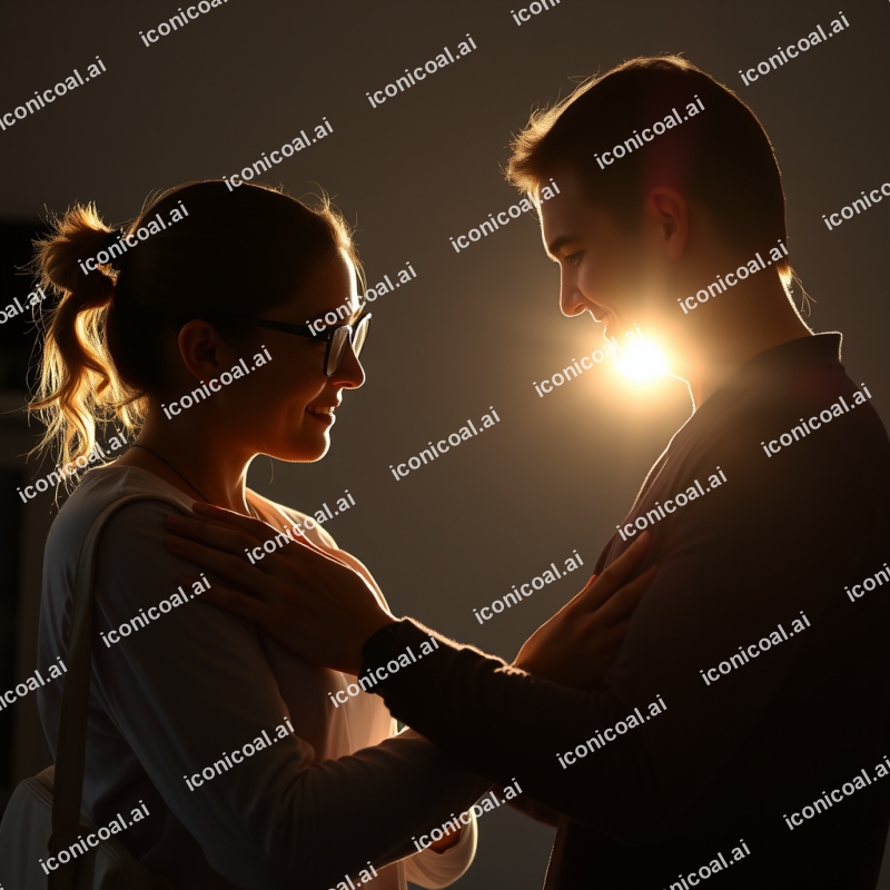 Teacher Helping Student One-on-one Supportive Education M...