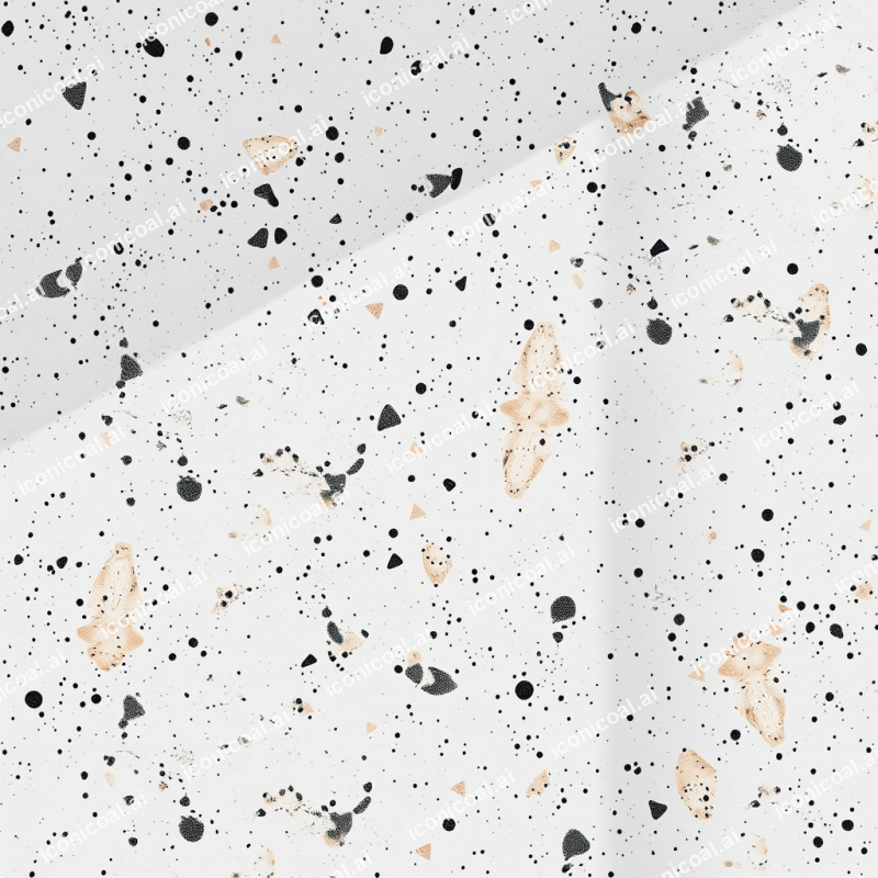 Terrazzo Pattern Surface Modern Trendy Texture Background
