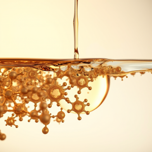 Oil And Water Separation Creating Cellular Structures